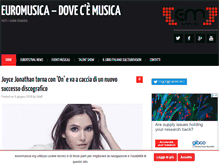 Tablet Screenshot of euromusica.org