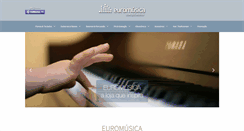 Desktop Screenshot of euromusica.pt